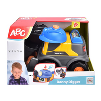 Pojazd Danny Diger z grzechotką Abc 26 cm