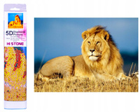 Diamentowa mozaika Lew NO-1004940