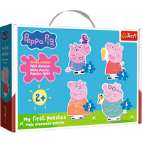 Puzzle Baby Classic Mała Świnka wśród przyjaciół Peppa Pig 36137