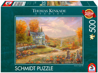 Puzzle 500 PQ T.Kinkade Jesień w Apple Hill 113666