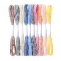 Zestaw mulin w pastelowych kolorach 8m 10 szt.