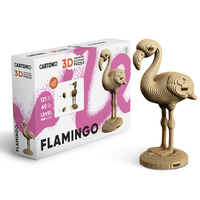 Cartonic 3D Puzzle FLAMINGO