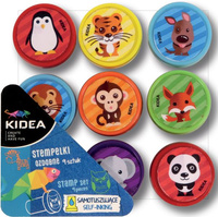 Stempelki ozdobne a 9 szt. Kidea