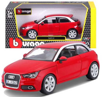 BBURAGO MODEL AUDI A1 RED 1:24