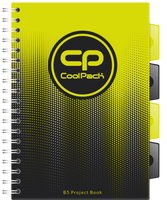 Kołobrulion B5 Coolpack 100 kartek Gradient LEMON