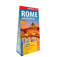 Rome and the Vaticancity street map 1:15 000 laminat 2025
