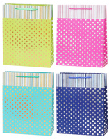 Torebki prezentowe Lux Kropki set A A5 12 sztuk