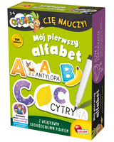 Lisciani Carotina cię nauczy! Mój pierwszy alfabet 304-PL102341