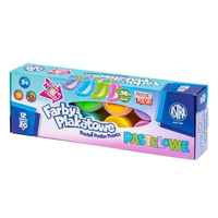 Farby plakatowe pastelowe Astra 12 kolorów