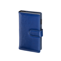 Kalendarz 2026 B6 dzienny magnetyczny niebieski KD45B-40