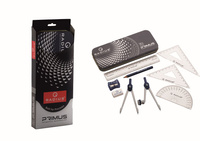 Zestaw geometryczny Primus metalowe opakowanie