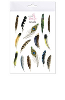 Tatuaże zmywalne dla dzieci Pióra