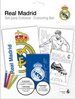 Kolorowanki z kredkami Real Madrid RM00026