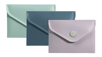 Paczka Teczka A7 koperta PP morandi  mix kolorów 10 sztuk