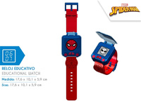Zegarek edukacyjny z grami Spiderman SPD4753
