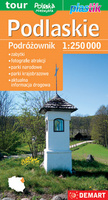 Podlaskie. Podróżownik mapa turystyczna 1:250 000. Plastik