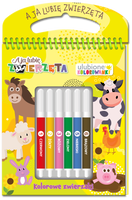 Kolorowe zwierzaki. A ja lubię zwierzęta. Ulubione kolorowanki