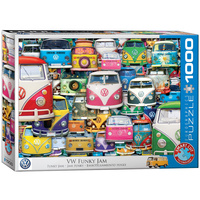 Puzzle 1000 VW Bus Funky Jam 6000-5423