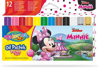 Pastele olejne trójkątne Colorino Kids Minnie 12 kolorów