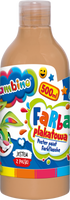 Farba plakatowa 500ml BAMBINO w butelce cielista