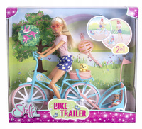 Lalka Steffi wyprawa rowerowa