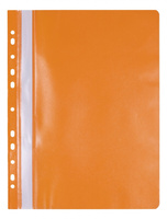 Paczka skoroszyt A4 Office Products PP miękki wpinany pomarańczowy 25 sztuk