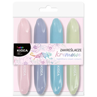 Zakreślacze Future Kidea 4 kremowe kolory