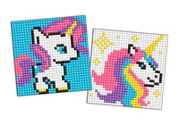 Diamentowa mozaika na naklejce IDEYKA 9x9 cm kids Jednorożec