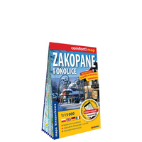 Zakopane i okolice plan miasta 1:15 000 laminat midi 2023