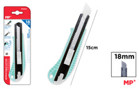 Nóż MP do papieru wysuwany 18mm blister