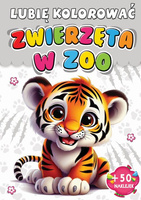 Zwierzęta w ZOO. Lubię kolorować