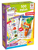 Lisciani Carotina 500 pytań zwierzęta 304-PL101559