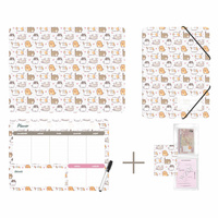 Zestaw szkolny z nadrukiem kittens