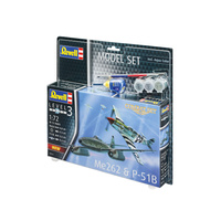 Revell Model Set 1:72 Combat Set Me262 & P-51B REV-63711