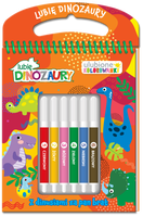 Z dinusiami za pan brat. Lubię Dinozaury. Ulubione kolorowanki