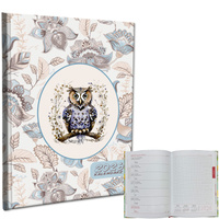 Kalendarz 2026 A5 tygodniowy notatka Sowa