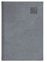 Kalendarz 2026 Aluminium Standard A4 tygodniowy srebny