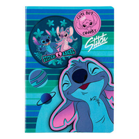 Zeszyt A5 32k kratka Disney Blue Stitch wzór 2
