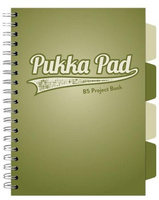 Kołozeszyt Pukka Pad B5 Project Book Olive Green oliwkowy