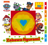 Zabawa figurami. Jaki to kształt? Psi Patrol