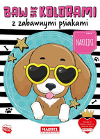 Baw się kolorami z zabawnymi psiakami