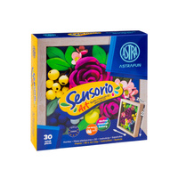 Masa plastyczna Sensorio Art Róże z ramką 30 kolorów