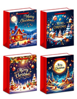 Torebki prezentowe BN 12 sztuk mix wzorów WK 22415 S