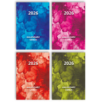 Kalendarz 2026 kieszonkowy tygodniowy Venus 1szt.mix