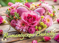Kalendarz 2026 ścienny albumowy Romantyczne bukiety KSA V3