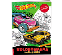 Mattel Hot Wheels Kolorowanka według kodu KKO-1602