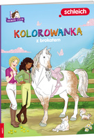 Horse Club kolorowanka z brokatem GCA-8401
