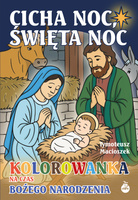 Cicha noc, święta noc. Kolorowanka na czas Bożego Narodzenia