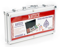 Gra Maverick Poker Set w aluminiowej skrzyni