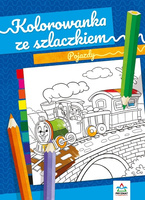 Kolorowanka ze szlaczkiem. Pojazdy